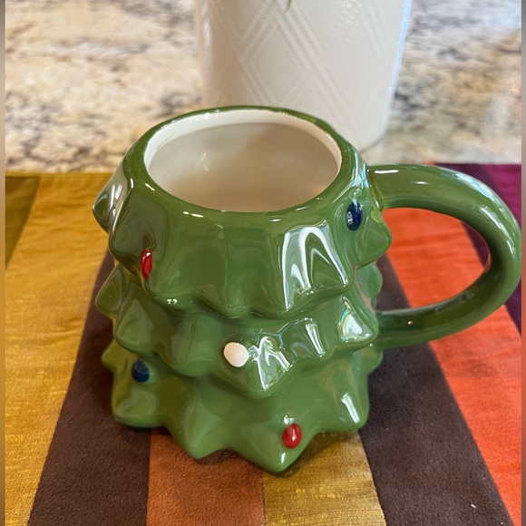 NEW 2022 Wondershop™️ (Target) Earthenware Christmas Tree Mug -12.8oz - Picture 7 of 8